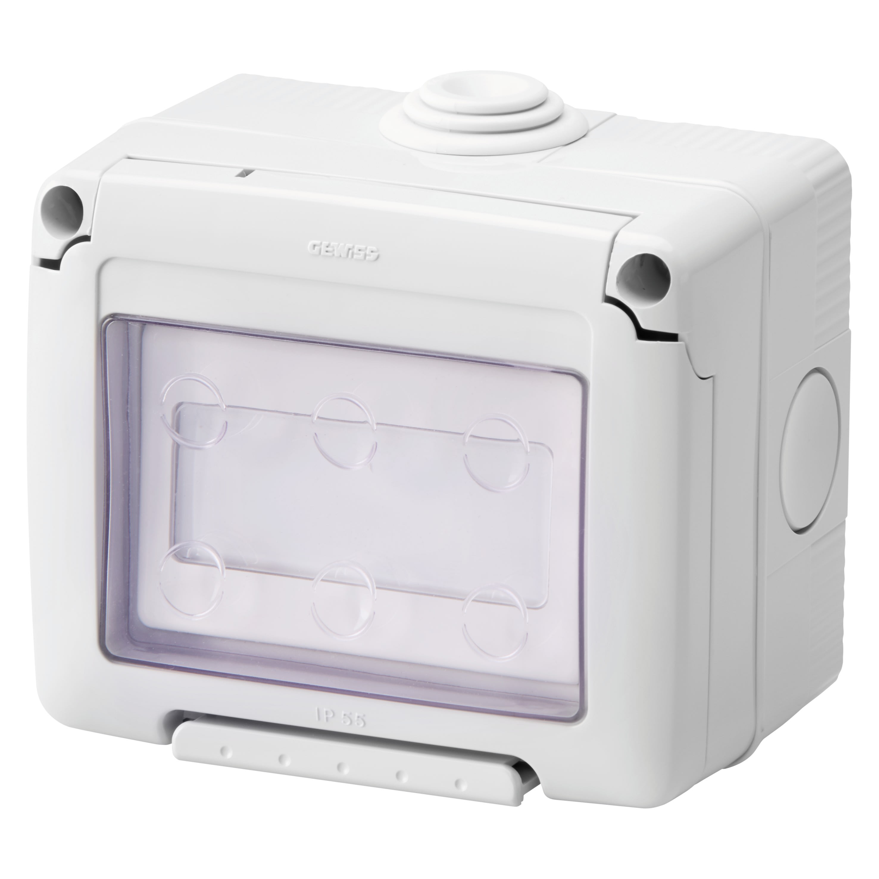 Gewiss - BOUTON-POUSSOIR UNIP.10A PLAQUE APPAREILLAGE NOM ET. - GW27836