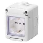 Gewiss - PRISE ST.ITA./ALL.2P+T 16A BIV.ETANCHE - GW27842