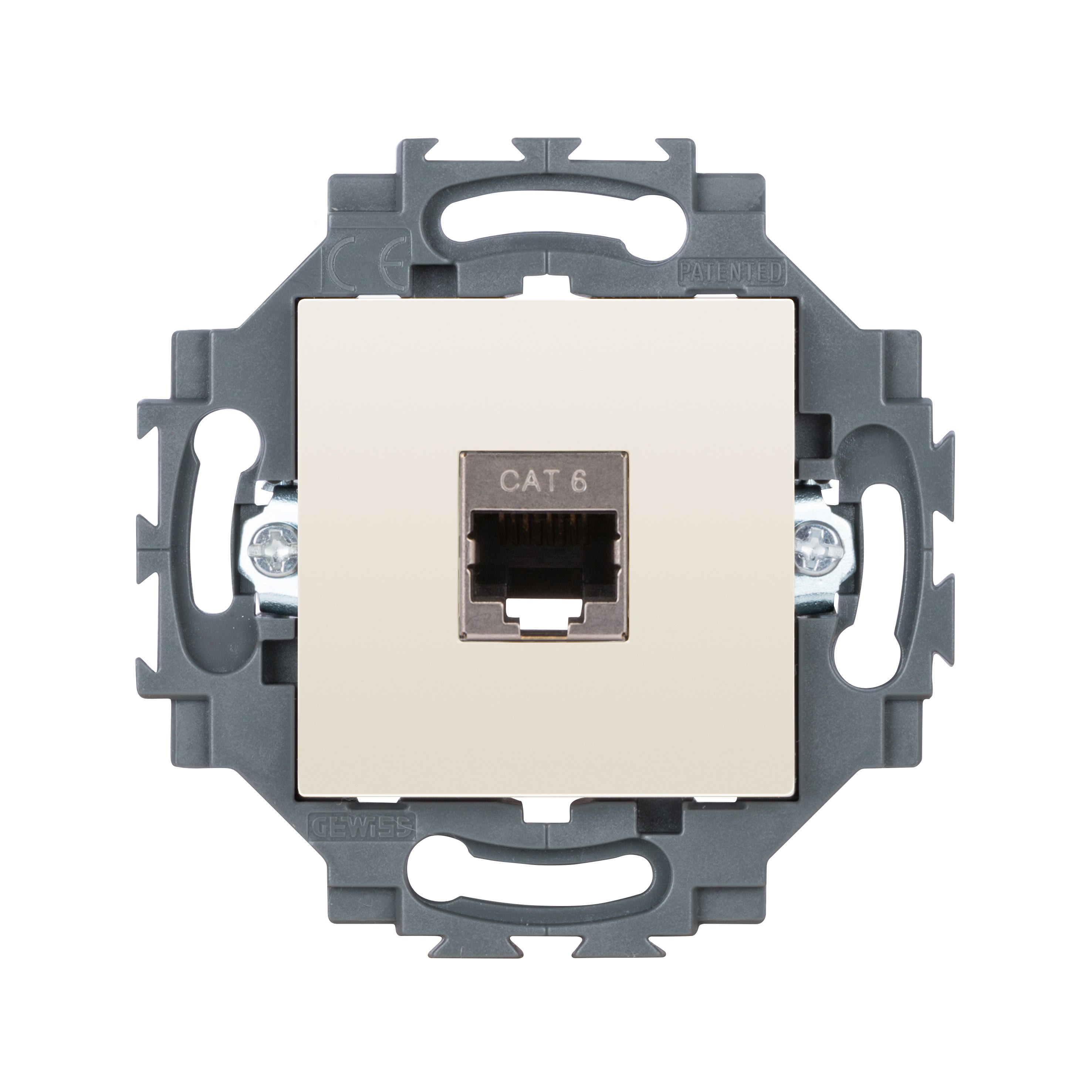Gewiss - PRISE RJ45 CAT.6 FTP IVOIRE