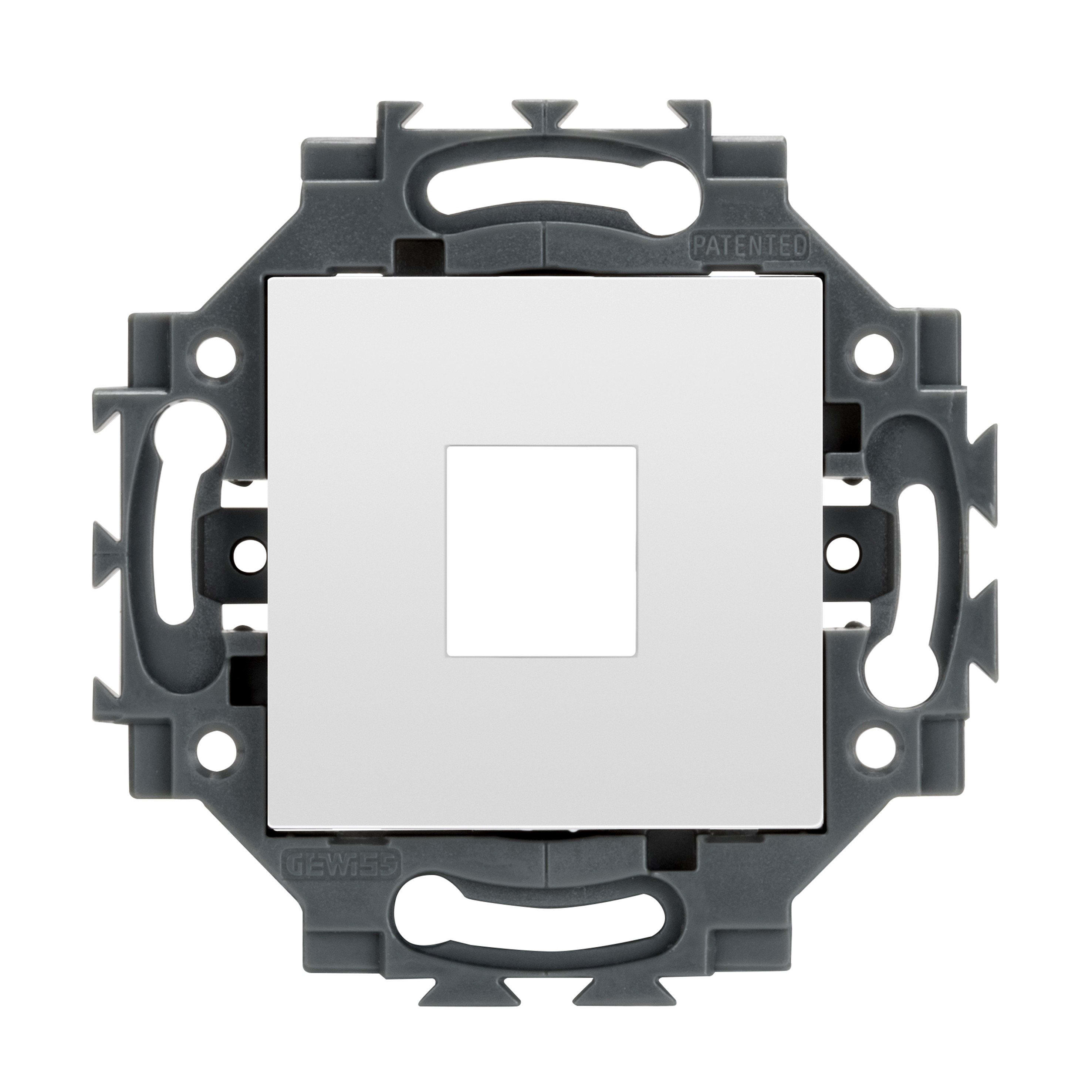 Gewiss - SUPPORT RJ45 KEYSTONE JACK BL - GW35275WP
