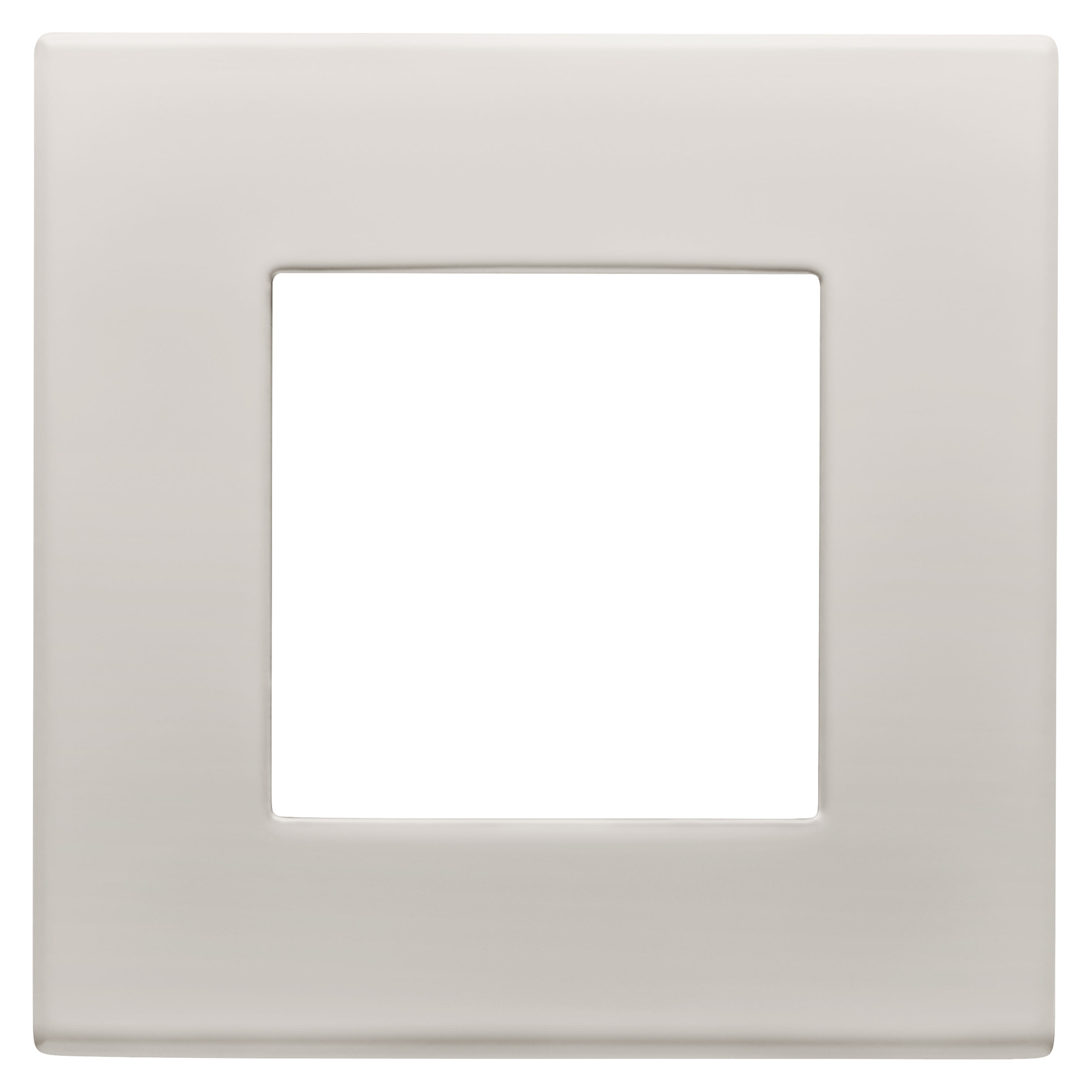 Gewiss - PLAQUE APPAREILLAGE DAHLIA 1 POSTE CHANVRE - GW35901AH