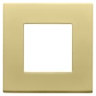 Gewiss - PLAQUE APPAREILLAGE DAHLIA 1 POSTE CREME - GW35901AM