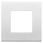 Gewiss - PLAQUE APPAREILLAGE DAHLIA 1 POSTE BL - GW35901AW