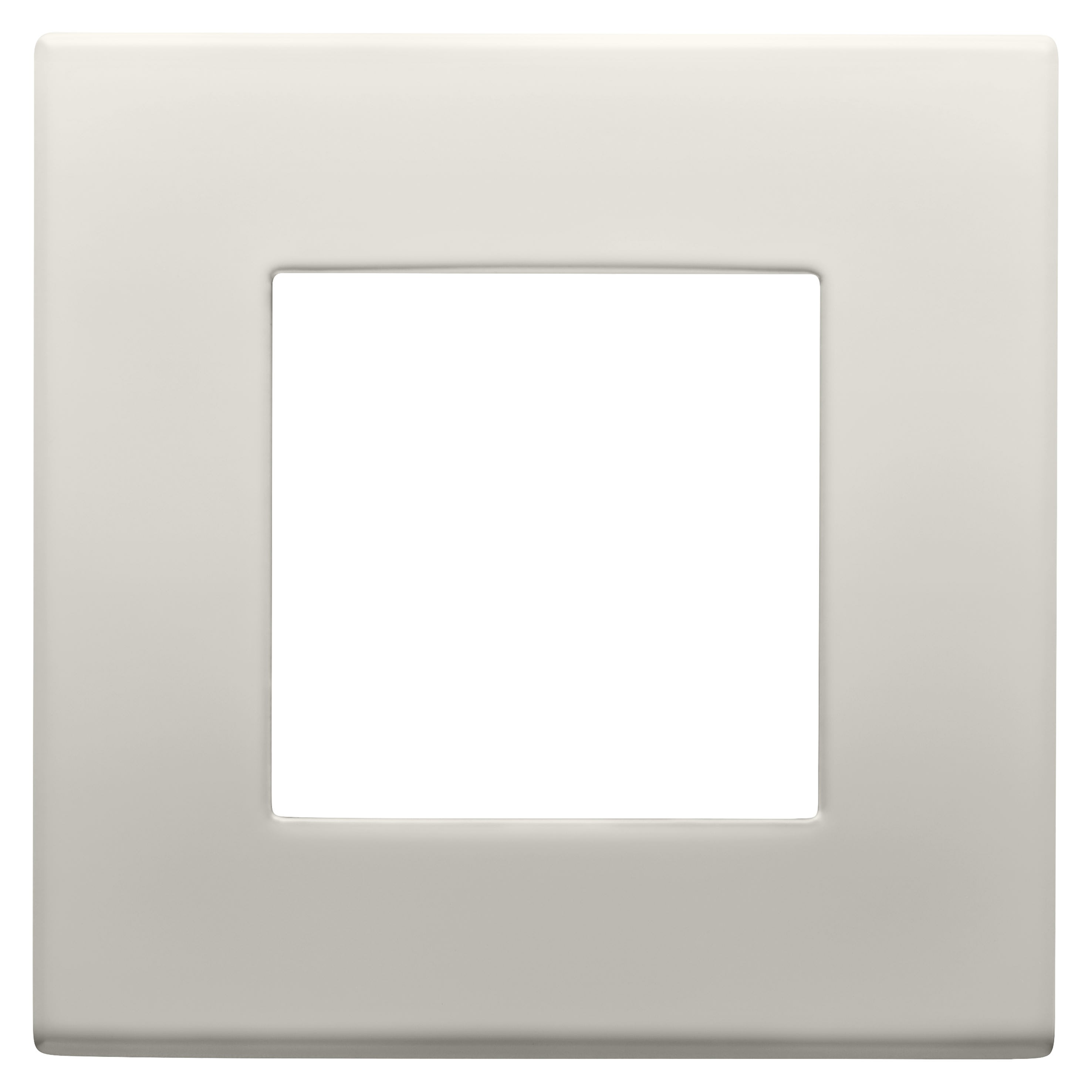 Gewiss - PLAQUE DAHLIA 1 POSTE IVOIRE
