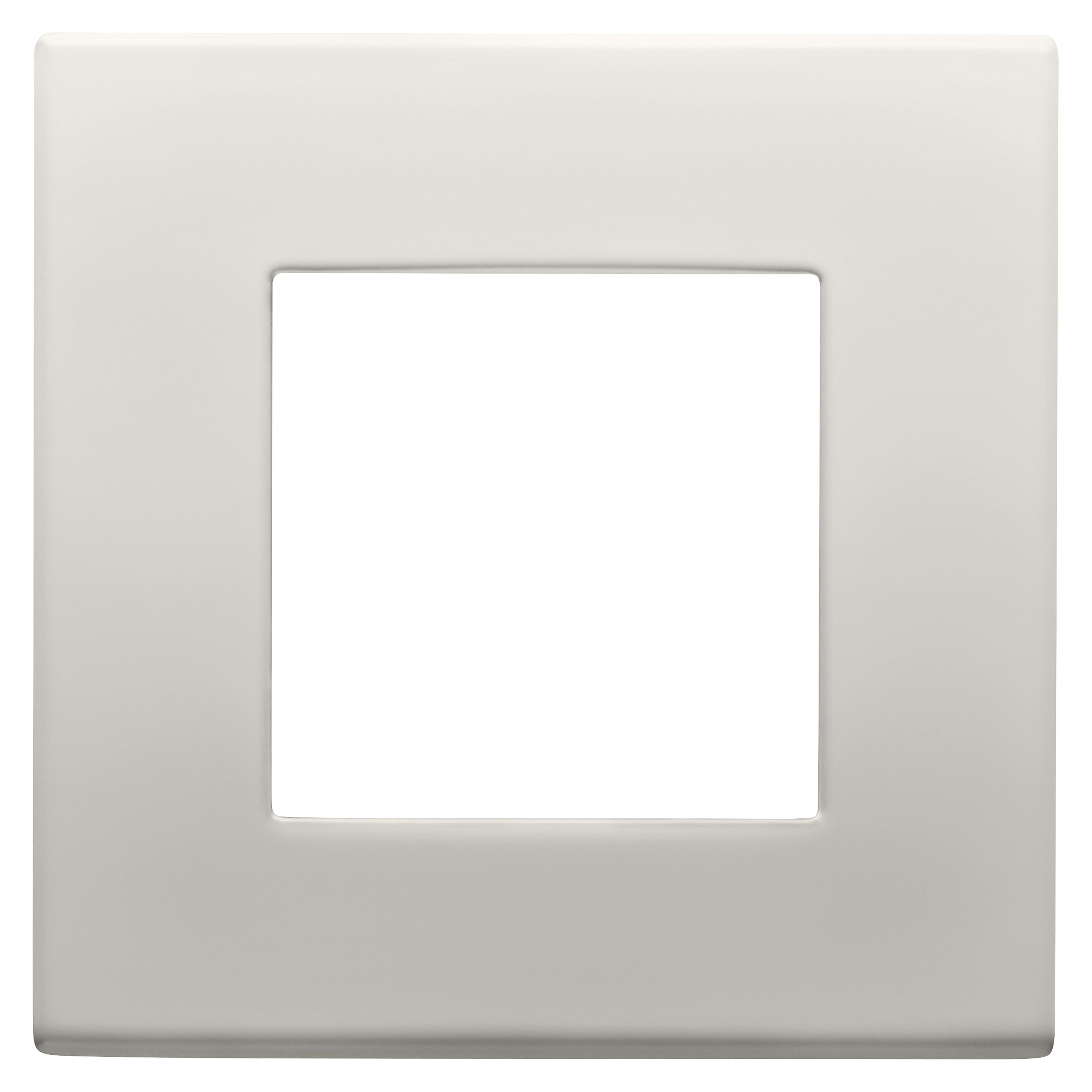 Gewiss - PLAQUE APPAREILLAGE DAHLIA 1 POSTE IVOIRE - GW35901AY