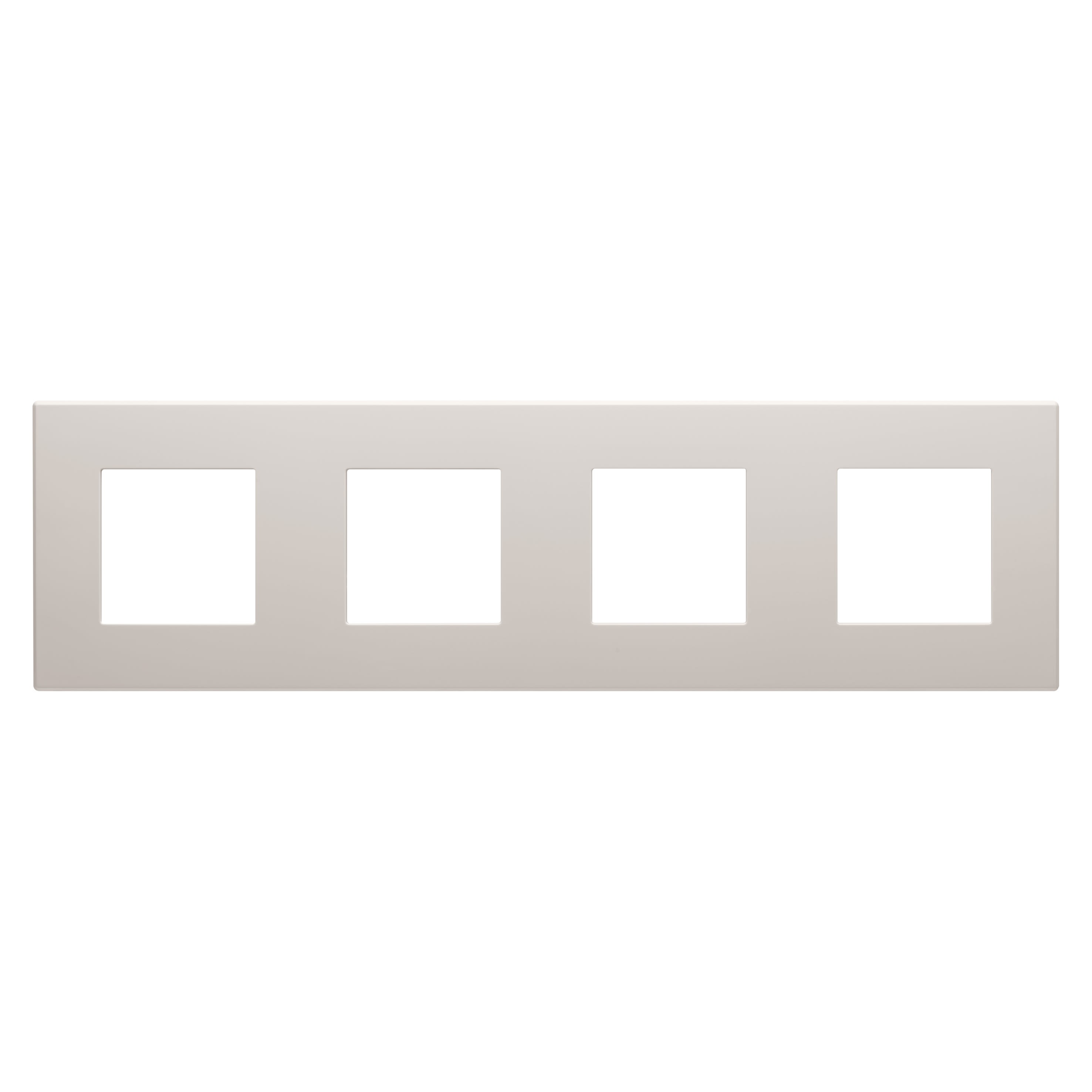 Gewiss - PLAQUE DAHLIA 4 POSTES H/V CHANVRE