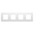 Gewiss - PLAQUE DAHLIA 4 POSTES H/V BL