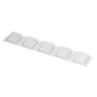 Gewiss - JEU 5 CACHES PROTECTION PEINTURE DAHLIA