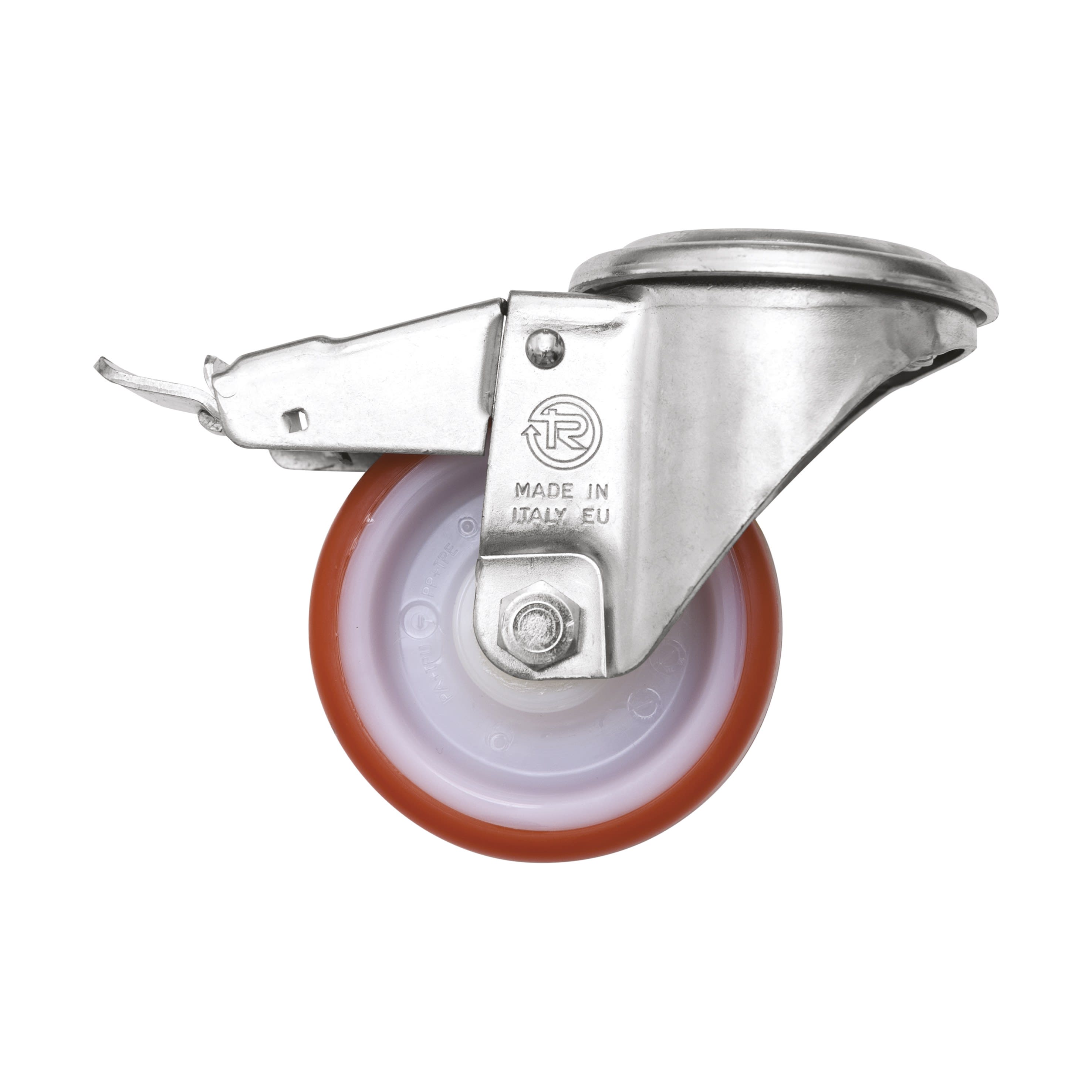 Gewiss - SET 4 SWIVELING WHEELS + BRAKE FOR RACKS