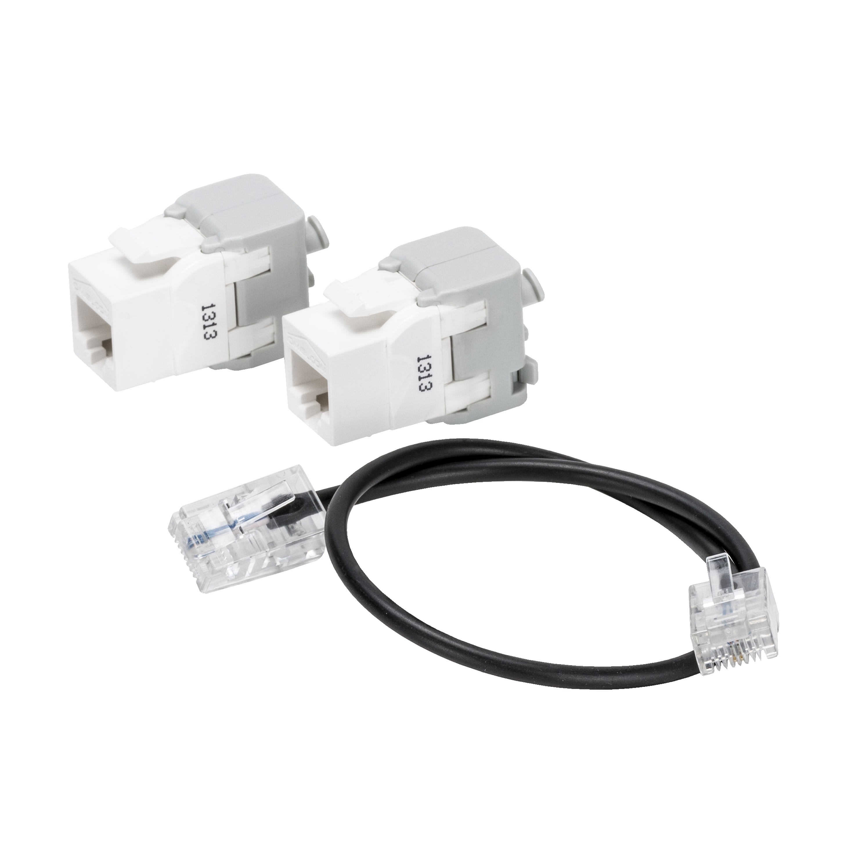 Gewiss - KIT D'EXTENSION 2 PR.RJ45 CAT.5E+1 CORD.