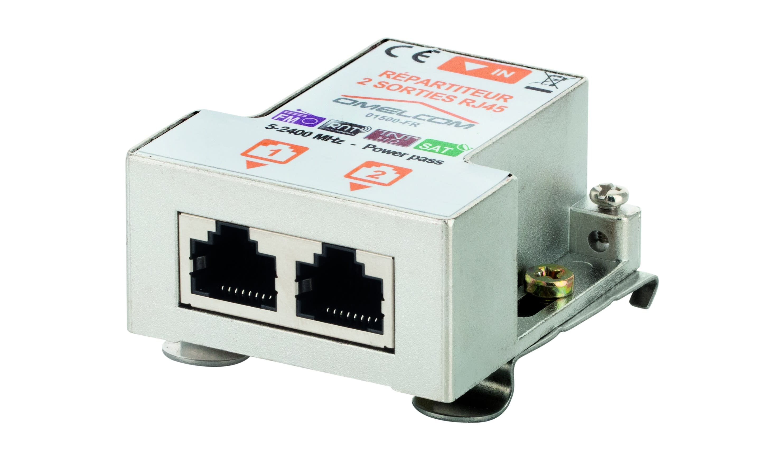 Gewiss - REPARTITEUR TV-SAT 2 RJ 45