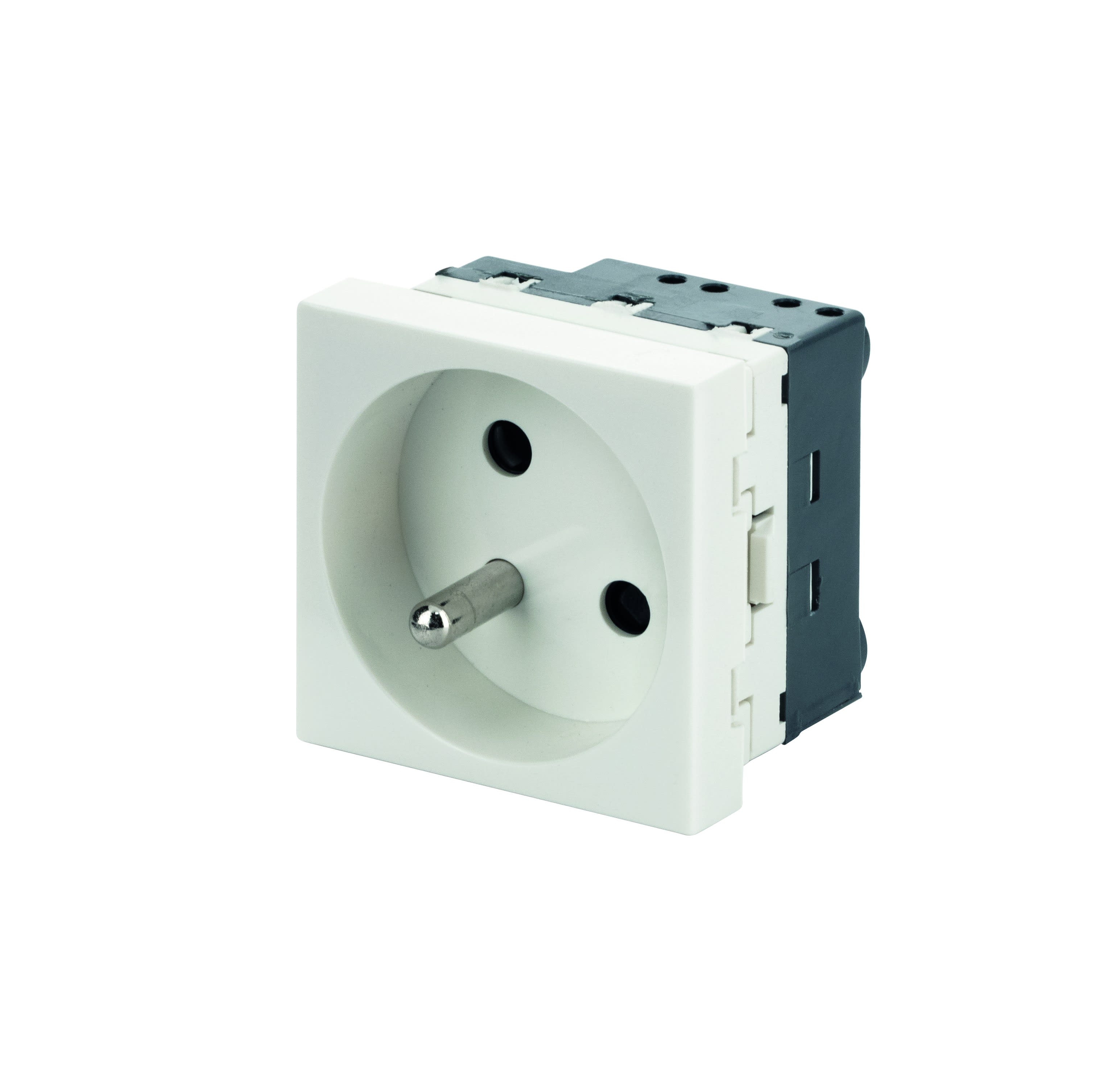 Gewiss - SOCLE DE PRISE 2P+T 16A 45X45