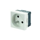 Gewiss - SOCLE DE PRISE 2P+T 16A 45X45