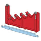 Gewiss - CVX630K-2 SUPP.BARRES ETAGES GAINE INT.