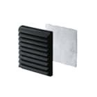 Gewiss - GRILLE AERATION AVEC FILTRE ANTIPOUS.