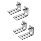 Gewiss - JEU DE 4 SUPPORTS DE FIXATION POUR PLAQUES - FAST & EASY - GW46521F