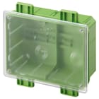 Gewiss - BTE.DERIV.ENCAS. 196X152X75 GREEN TRANSP