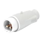 Gewiss - FICHE MOBILE DROITE - IP44 - 3P 16A 40-50V 50-60HZ - BL - 12H - CÂBLAGE VIS - G