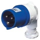 Gewiss - FICHE MOB.PROT.90°2P+T 16A 230V 6H - GW60085