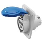 Gewiss - SOCLE PRISE 10° HP IP44 2P+T 32A 230V 6H - GW62216H