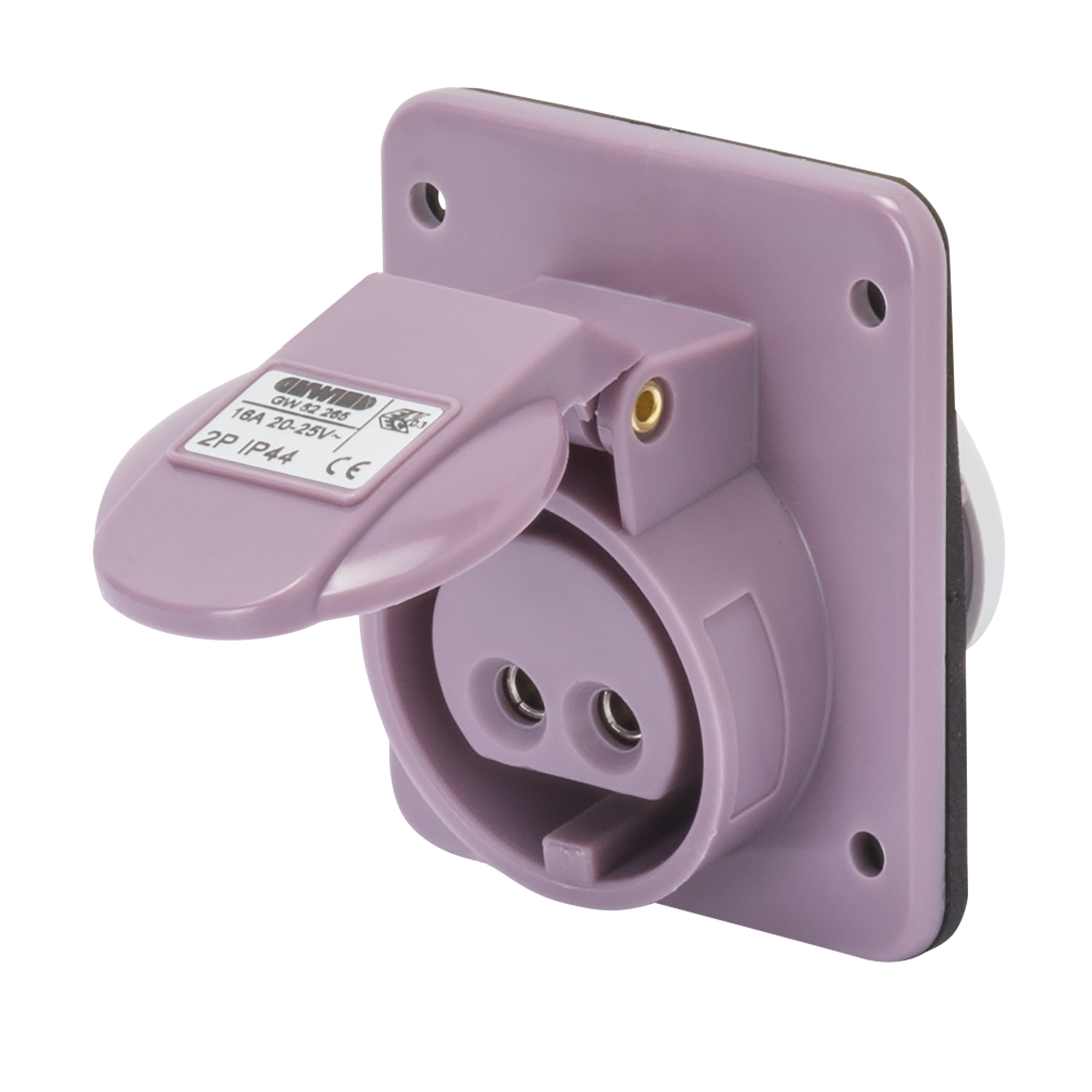 Gewiss - SOCLE DE PRISE 10°.PR.3P 16A 24V S.R.