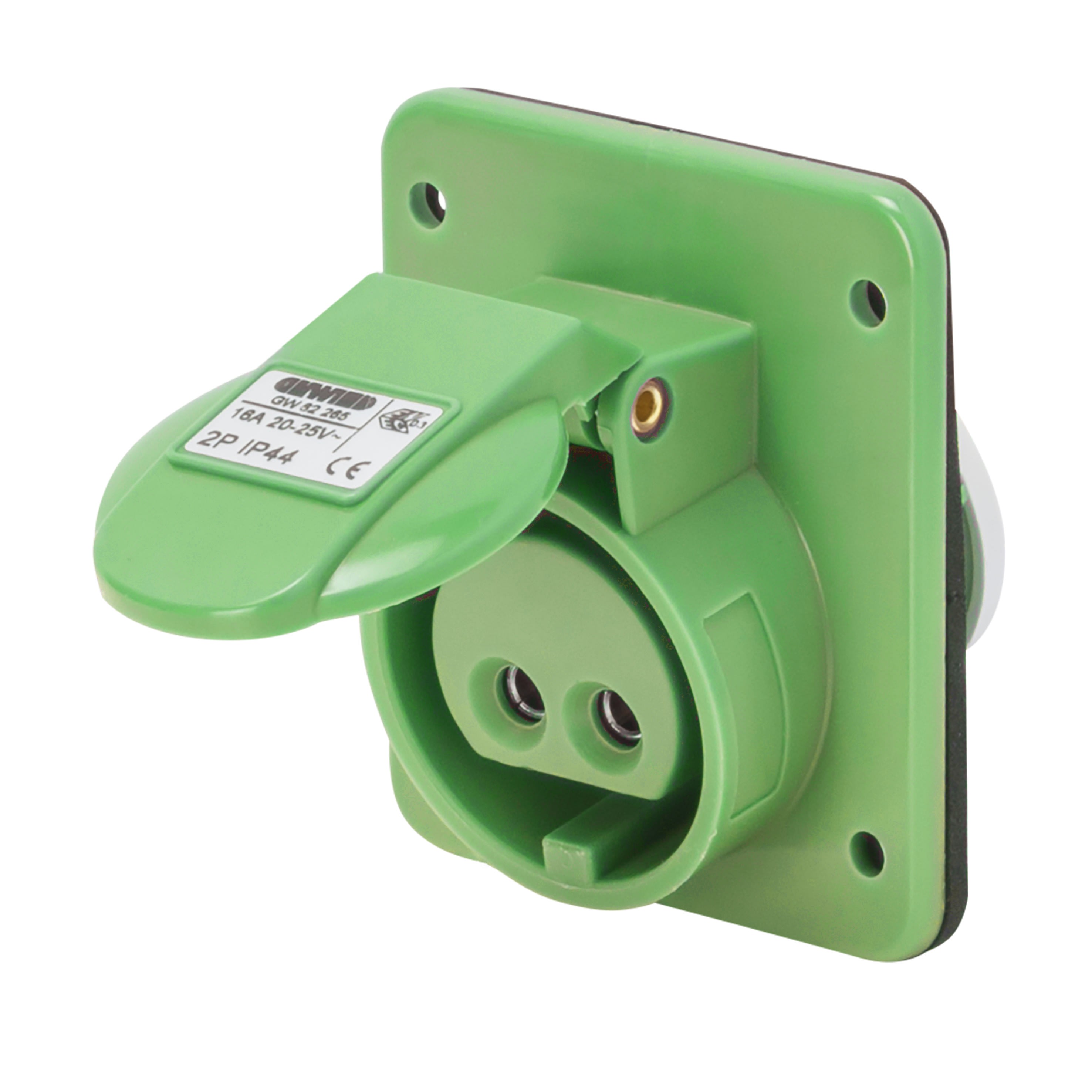 Gewiss - SOCLE DE PRISE 10°.PR.2P 16A 24/42V 4H
