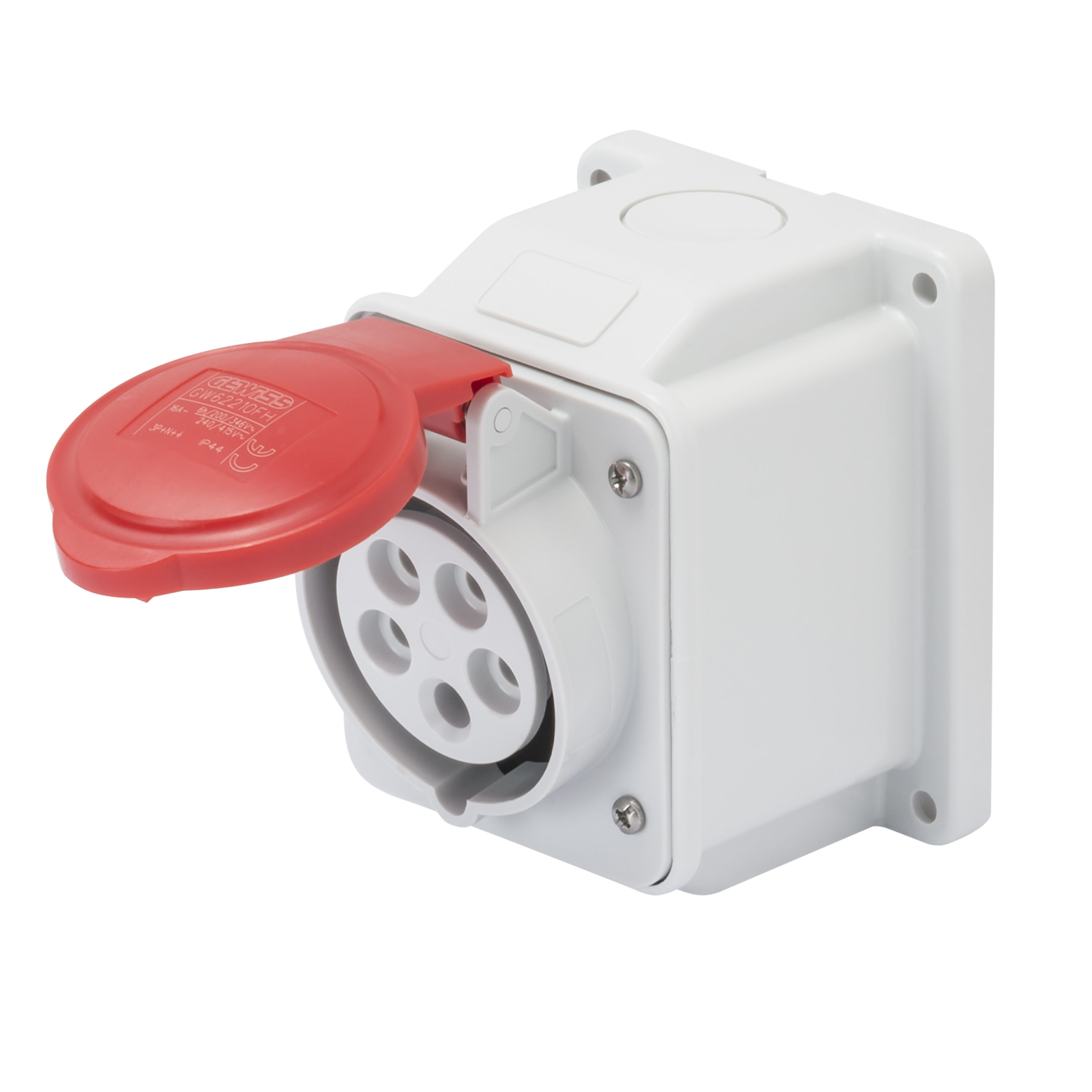 Gewiss - SOCLE DE PR.10°PR.SAI.3P+N+T 16A 400V 6H