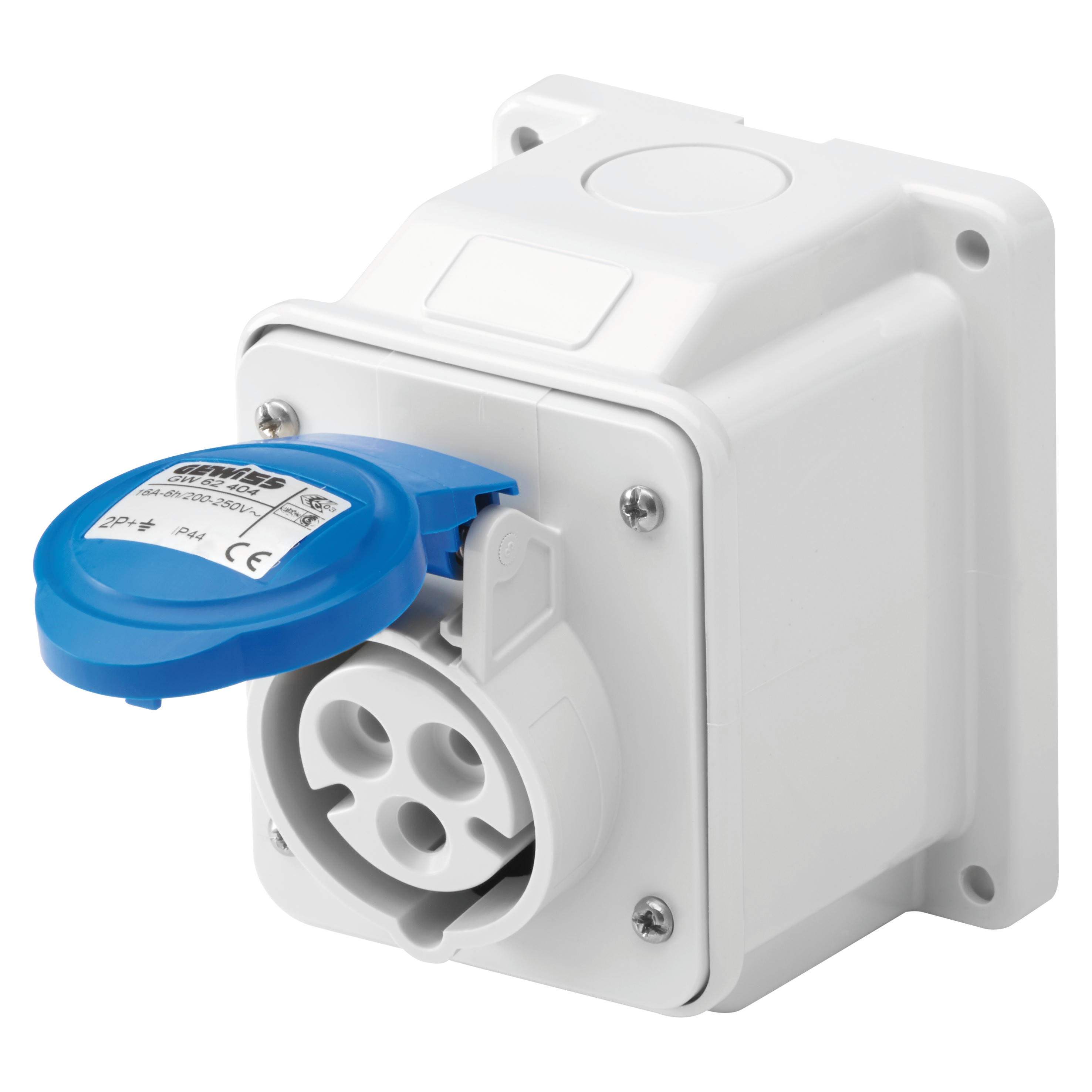 Gewiss - SOCLE DE PR.10°PR.SAI.2P+T 32A 230V 6H