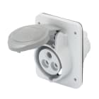 Gewiss - SOCLE PRISE 10° HP IP44 2P+T 16A >250VCHEMIN DE CABLE - GW62817H