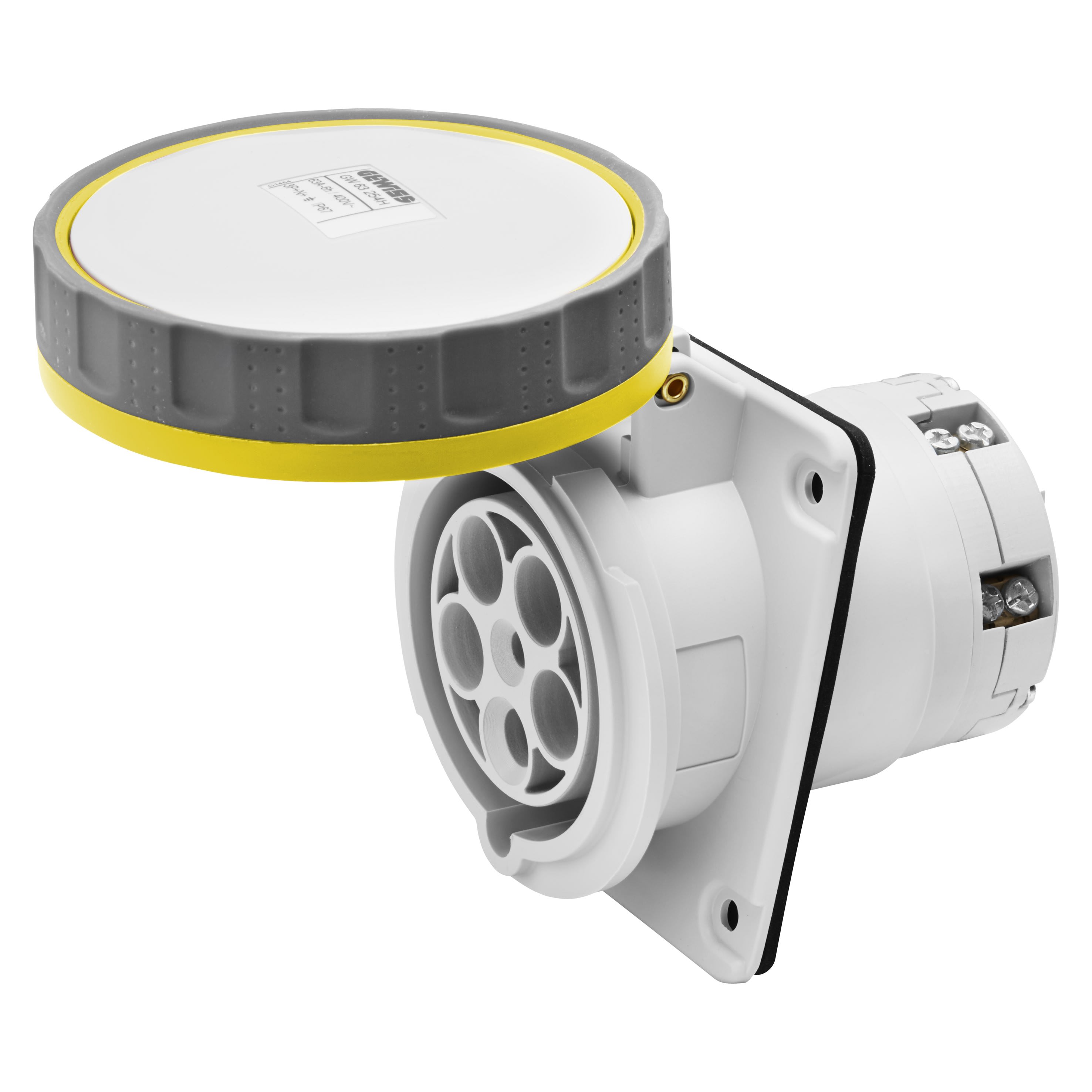 Gewiss - SOCLE PC 10° HP IP67 3P+N+T 63A 110V 4H