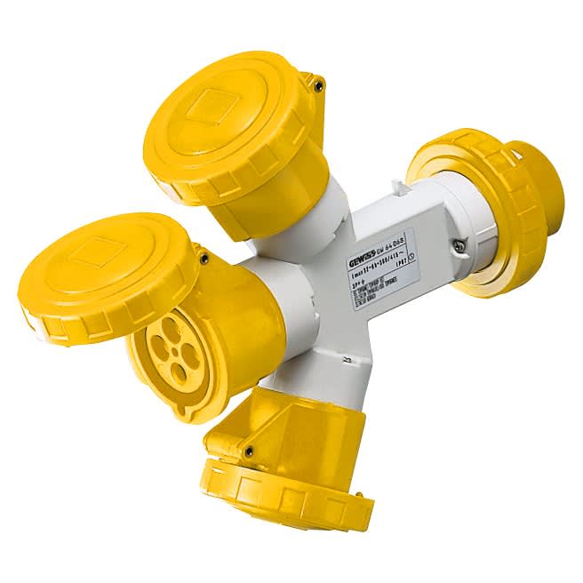 Gewiss - ADAPTATEUR M.3 SOR.ET.3P+T16A 110V 4H