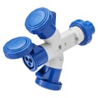 Gewiss - ADAPTATEUR M.3 SOR.ET.2P+T16A230V 6H - GW64024