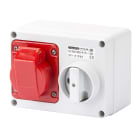 Gewiss - SOC.PR.VE.H.A.F.2P+T 16A 400V 9H SBF
