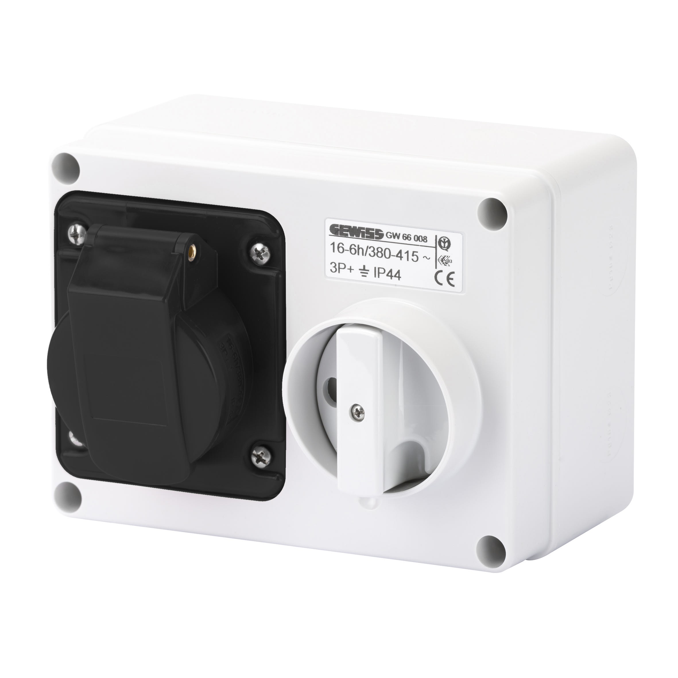 Gewiss - SOC.PR.VE.H.A.F.3P+N+T32A 500V 7H SBF
