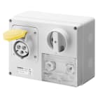 Gewiss - SOC.PR.VE.H.A.F.3P+T 32A 110V 4H CBF