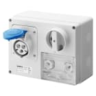 Gewiss - SOC.PR.VE.H.A.F.3P+N+T 32A 230V 9H CBF