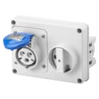 Gewiss - SOC.PR.VE.H.S.F.2P+T 16A 230V 6H SBF