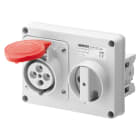 Gewiss - SOC.PR.VE.H.S.F.2P+T 16A 400V 9H SBF