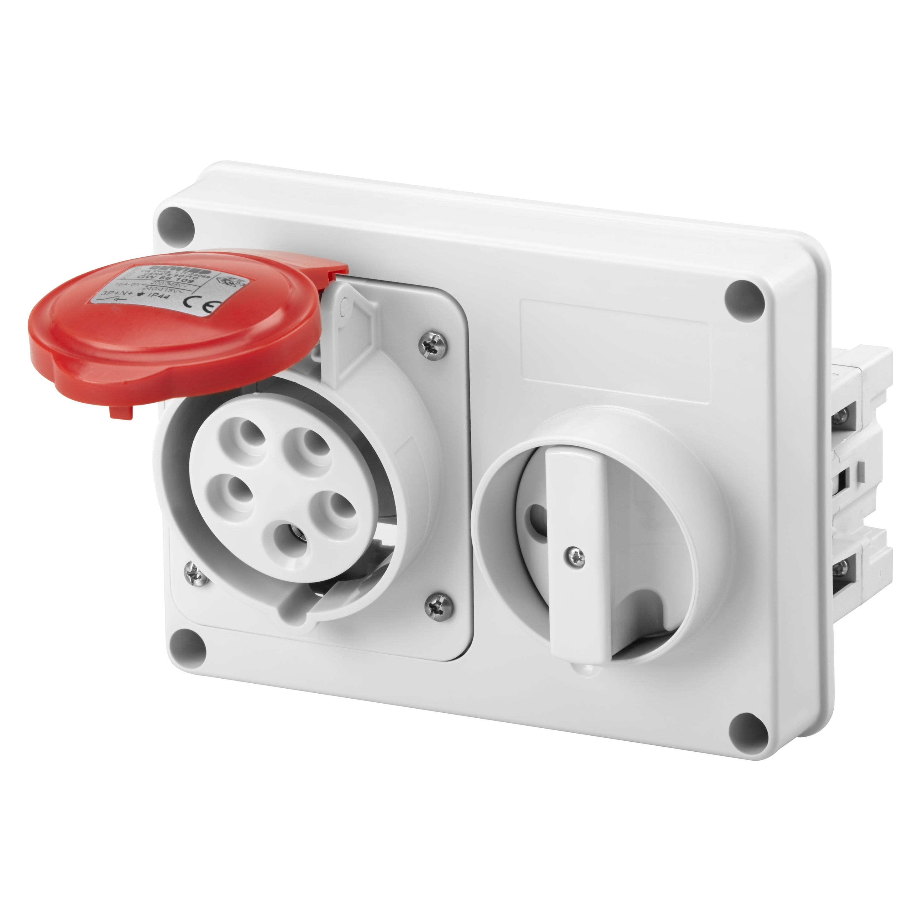 Gewiss - SOC.PR.VE.H.S.F.3P+N+T 32A 400V 6H SBF - GW66120