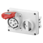 Gewiss - SOC.PR.VE.H.S.F.3P+N+T 32A 400V 6H SBF - GW66120