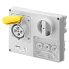 Gewiss - SOC.PR.VE.H.S.F.3P+N+T 16A 110V 4H CBF