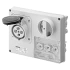 Gewiss - SOC.PR.VE.H.S.F.3P+T 16A 500V 7H CBF - GW66132