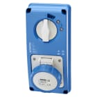 Gewiss - SOC.PR.VR.S.F.2P+T 16A 230V6H MT60C IP67