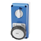 Gewiss - SOC.PR.VR.A.F.3P+N+T 32A 500V7H SBF IP67