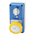 Gewiss - SOC.PR.VR.V.A.F.2P+T 16A 110V4H CBF