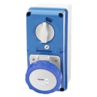Gewiss - SOC.PR.VR.V.A.F.2P+T 16A 230V6H CBF IP67