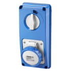 Gewiss - SOC.PR.VE.V.S.F.2P+T 16A 230V6H SBF IP67