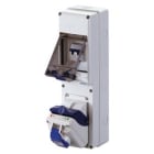 Gewiss - COMBIBLOC ASD 1PR: 2P+T IP44