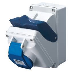 Gewiss - COMBIBLOC A.F.IP44 3P+N+T 32A 230V 9H - GW66417