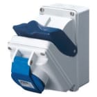 Gewiss - COMBIBLOC A.F.IP44 3P+N+T 32A 230V 9H - GW66417